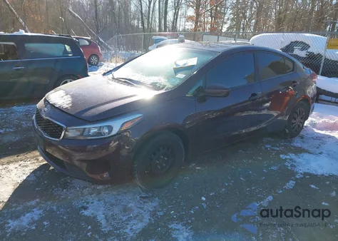 2018 Kia Forte Lx from USA, damaged, VIN 3KPFK4A77JE245054